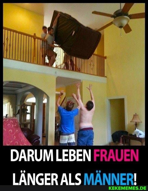 DARUM LEBEN FRAUEN LÄNGER ALS MÄNNER!