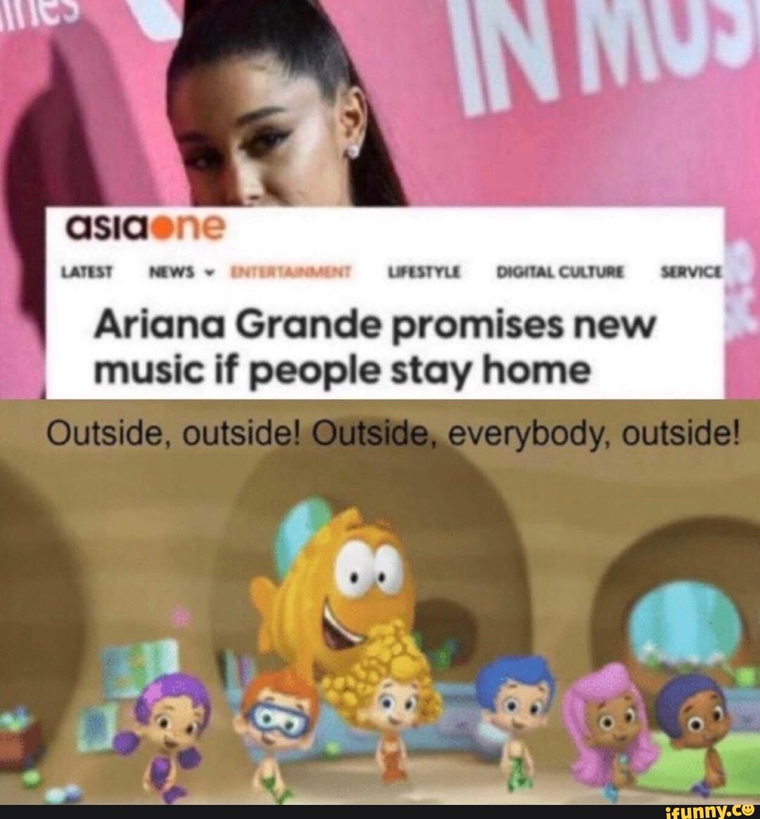 NW
LATEST ~ ENTER UPESTYLE DIGITAL CULTURE MRVICE
Ariana Grande promises new music if people stay home
Guts de! everyoody outsice!