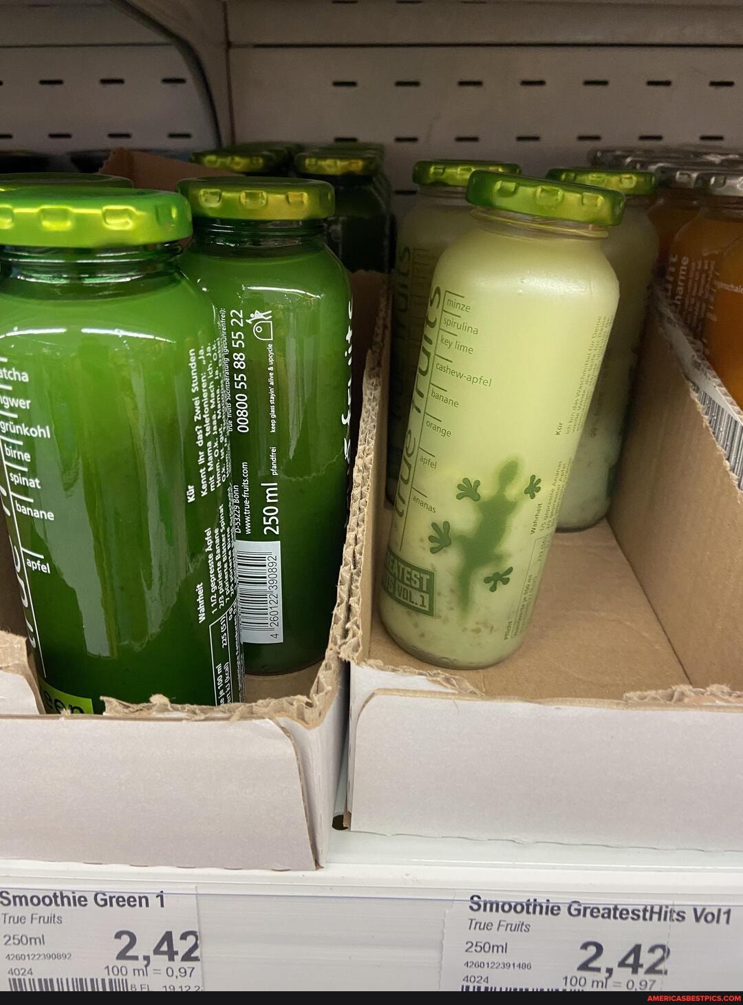 Smoothie Green
True Fruits
Smoothie Gre,
2.42
atestHits Vol7