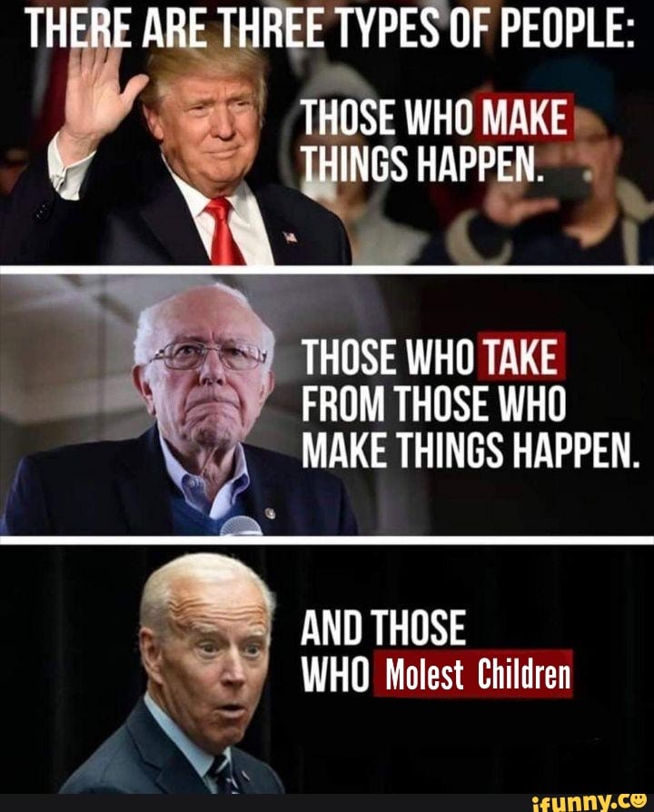 FROM THOSE WHO
MAKE THINGS HAPPEN.
AND THOSE
WHO Molest Children