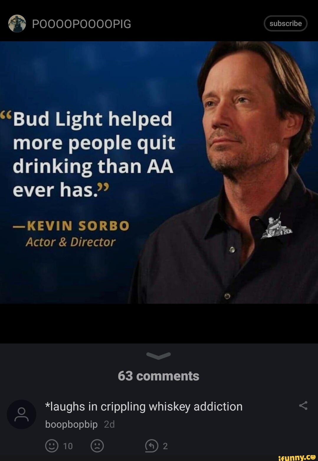 PooooPoooopic "Bud Light Helped More People Quit Drinking Than AA Ever ...