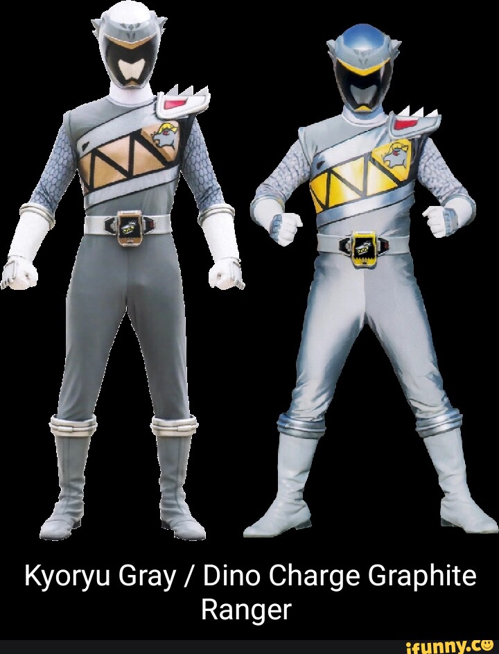 Kyoryu Gray / Dino Charge Graphite Ranger iFunny