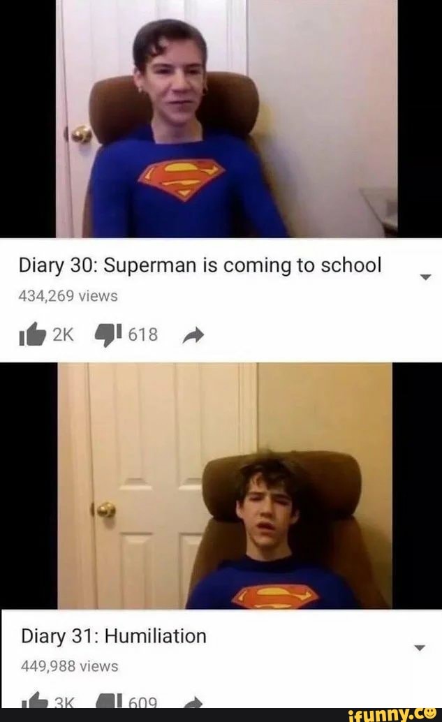 Diary 30 Superman is coming to school 434,269 views 1 lois the