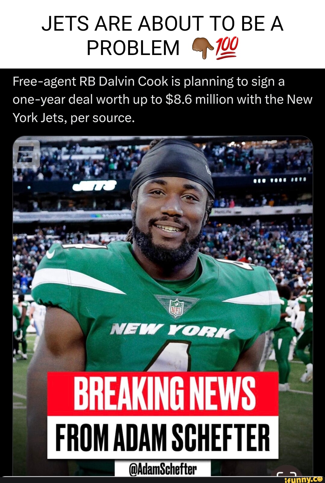 Jets add Dalvin Cook after long free agency flirtation