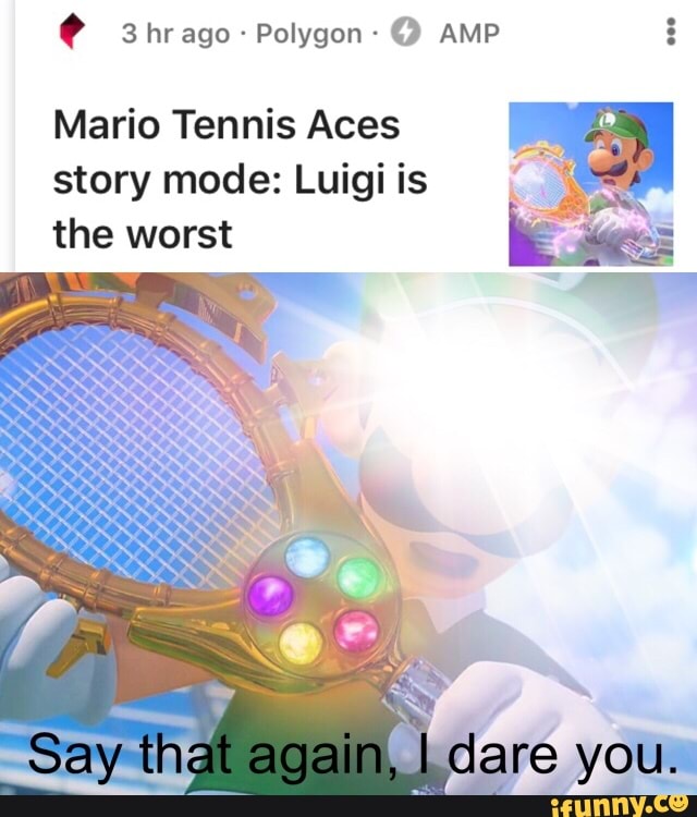 She Remembers Mario Tennis Know Your Meme