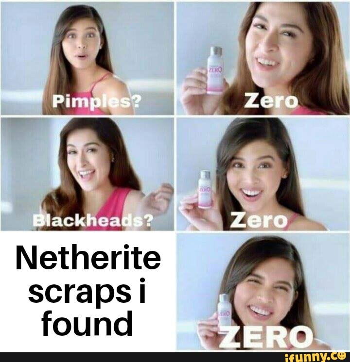 Netherite scraps found