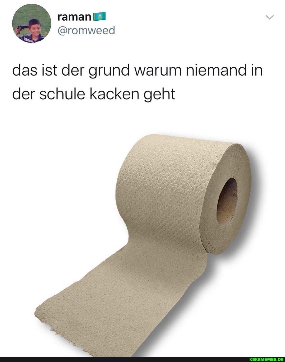 das ist der grund warum niemand in der schule kacken geht