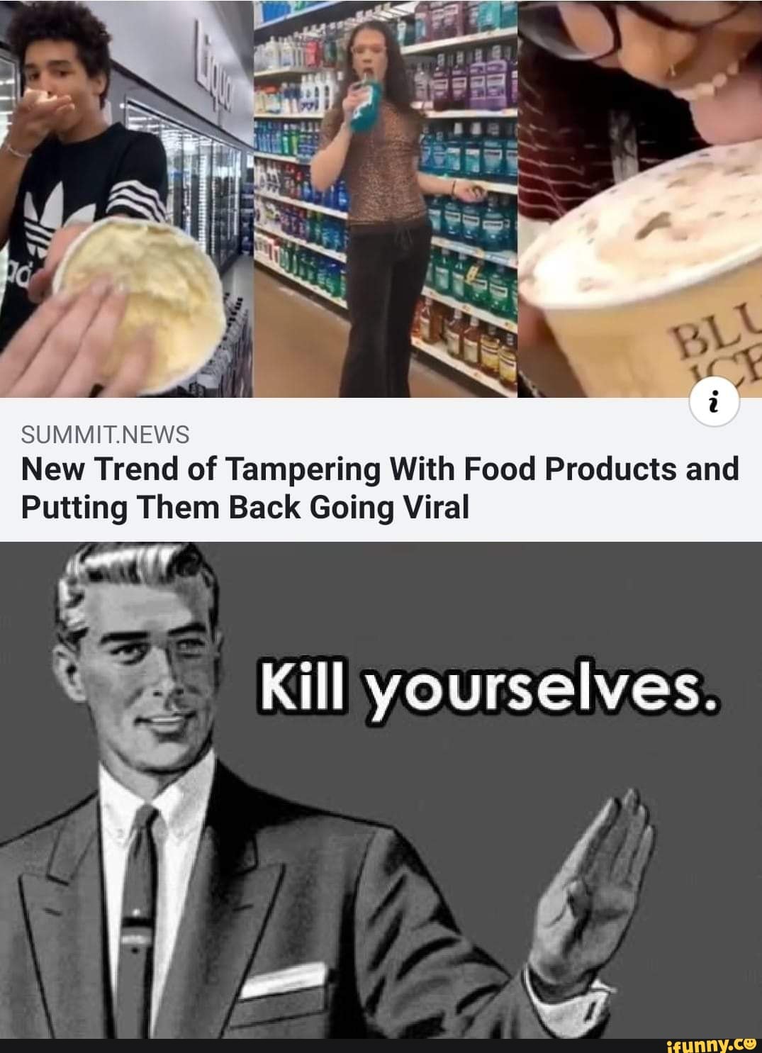 SUMMITNEWS New Trend of Tampering With Food Products and Putting Them