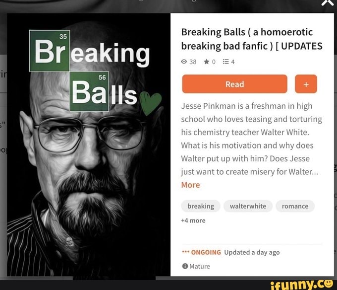 Breaking Balls ( homoerotic breaking bad fantic [ UPDATES Jesse Plakman
