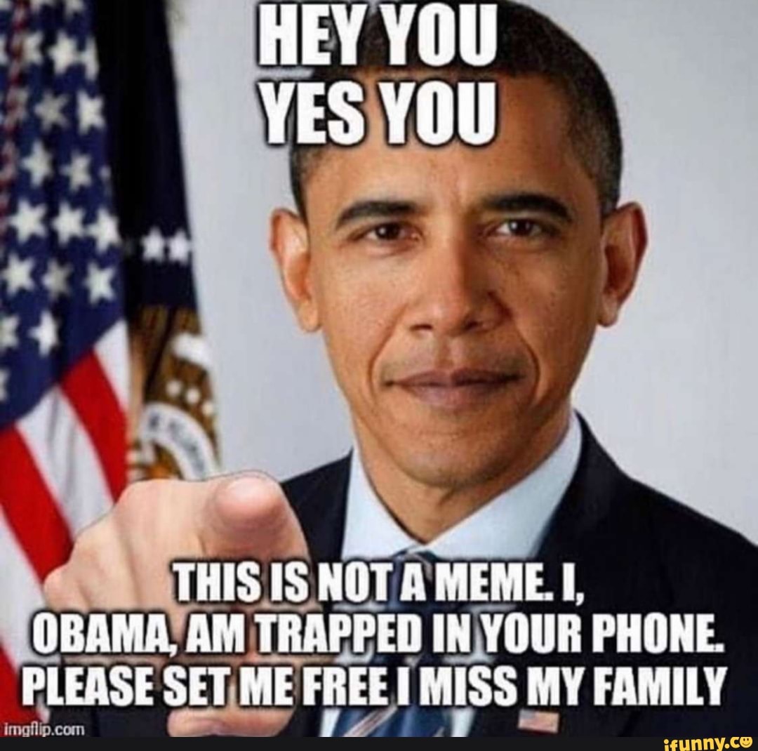 obama meme phone