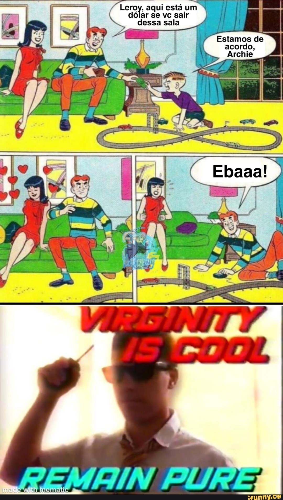 Leroy, aqui está um dólar se vc sair dessa sala
Estamos de acordo,
Archie
Co I