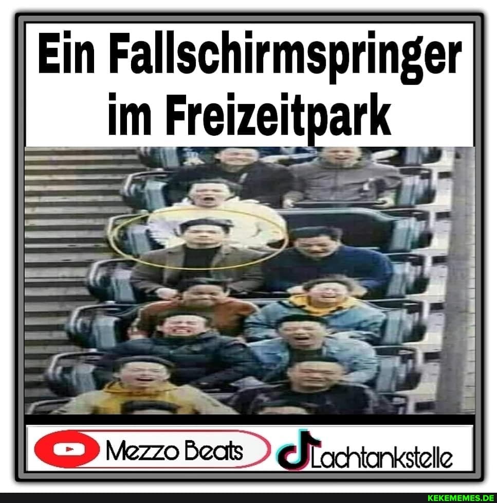 Ein Fallschirmspringer
im Freizeitpark
MezzoBeats