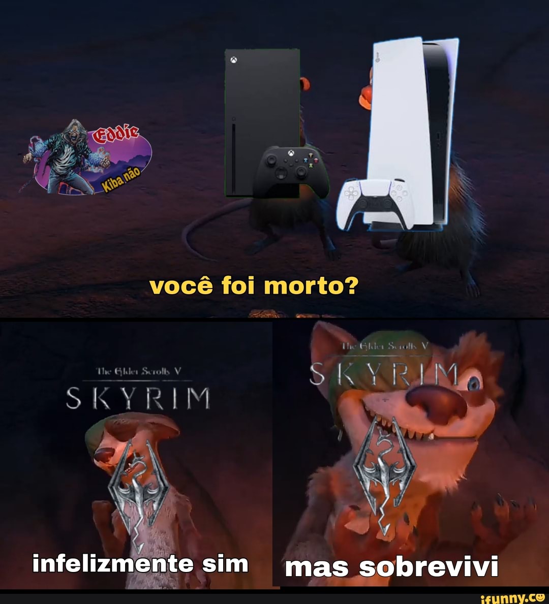 você foi morto?
Lhe Glide Serolh
Eler Serolh I véi jo! IN SKYRIM
infelizmente sim mas sobrevivi
