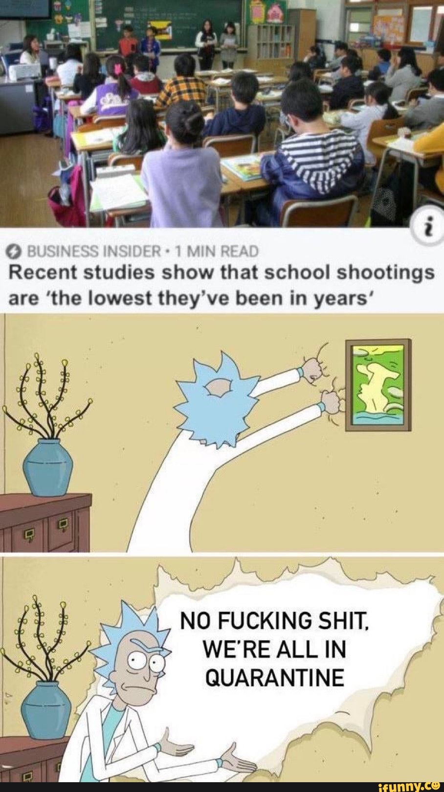 Recent studies show that school shootings
are 'the lowest they've been in years'
4
WEREALLIN 4