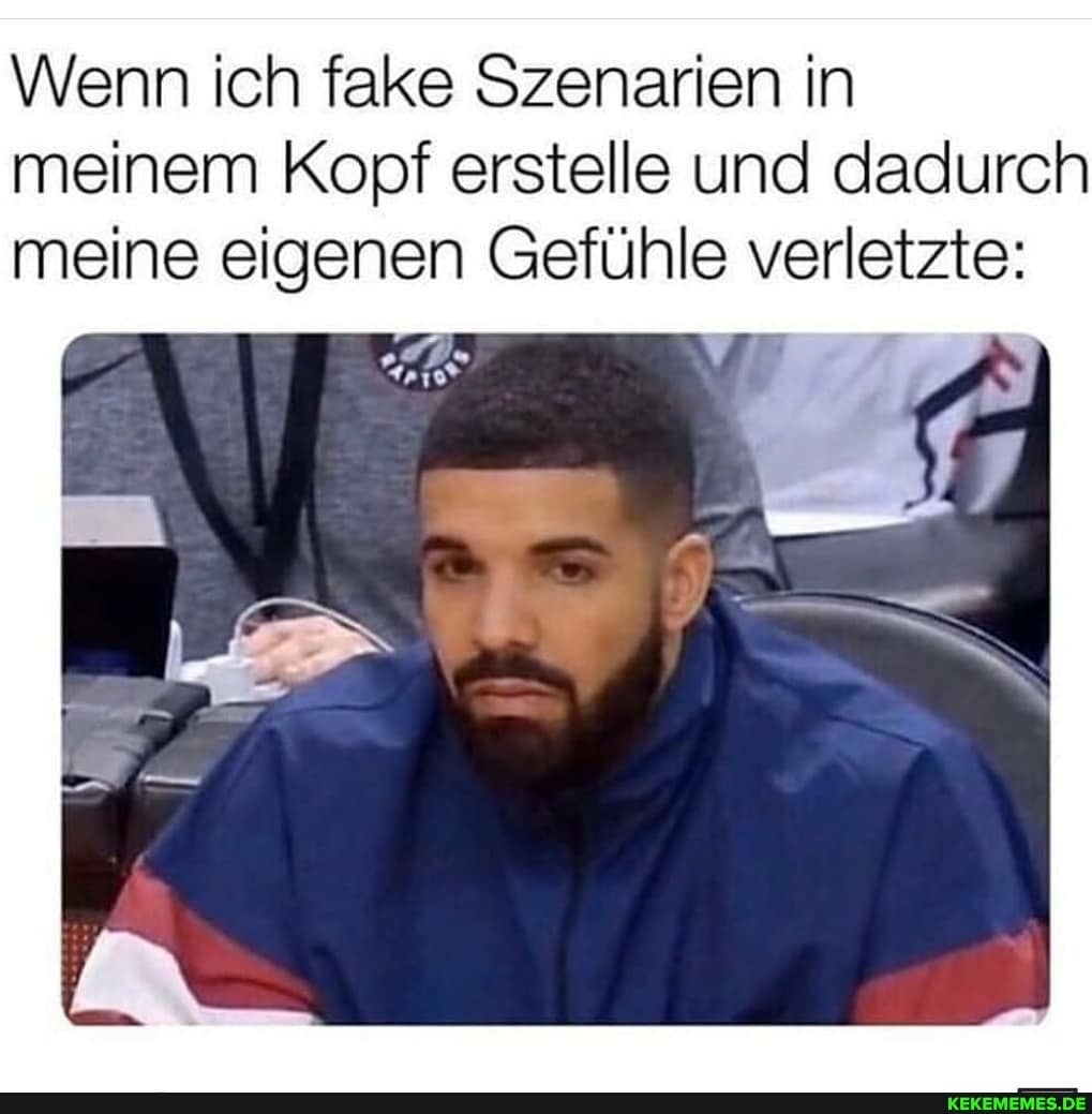 Wenn ich fake Szenarien in meinem Kopf erstelle und dadurch meine eigenen Gefühle verletzte: