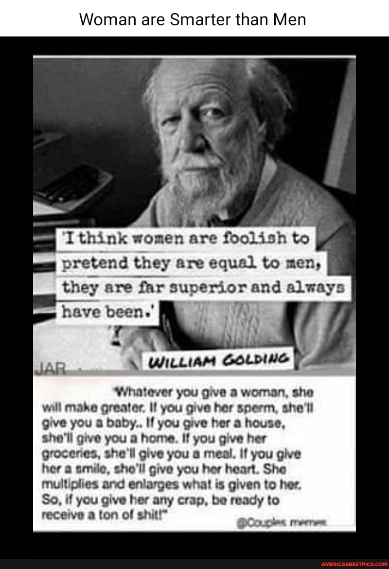William golding quote about women
