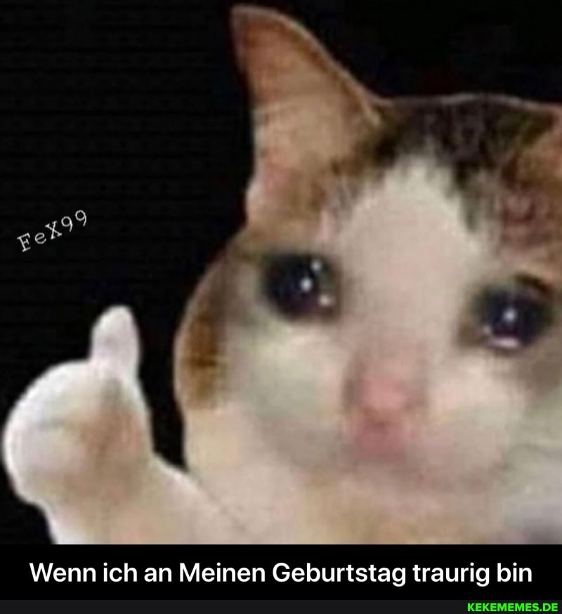 Wenn ich an Meinen Geburtstag traurig bin - Wenn ich an Meinen Geburtstag traurig bin