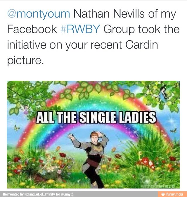 @montyoum Nathan Nevills of my
Facebook #RVWBY Group took the
initiative on your recent Cardin
picture.
