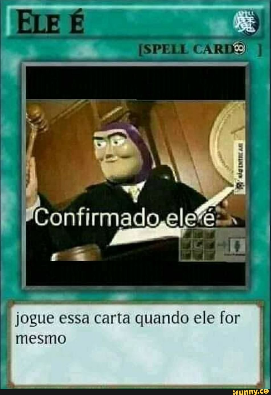 4
jogue essa carta quando ele for
mesmo