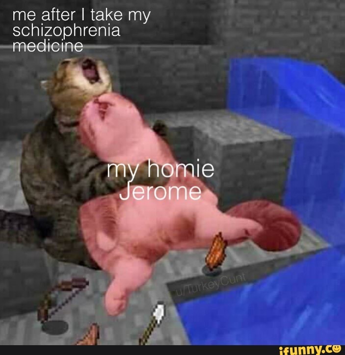 me after I take my schizophrenia