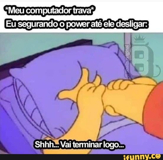 Por que o meu computador trava?