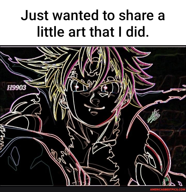 Just wanted to share a little art that I did.