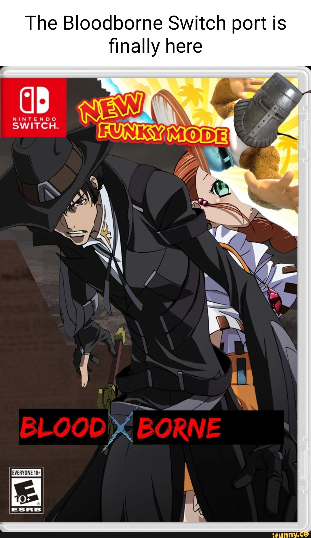 The Bloodborne Switch port is finally here AWARE SWITCH. SS iFunny Brazil