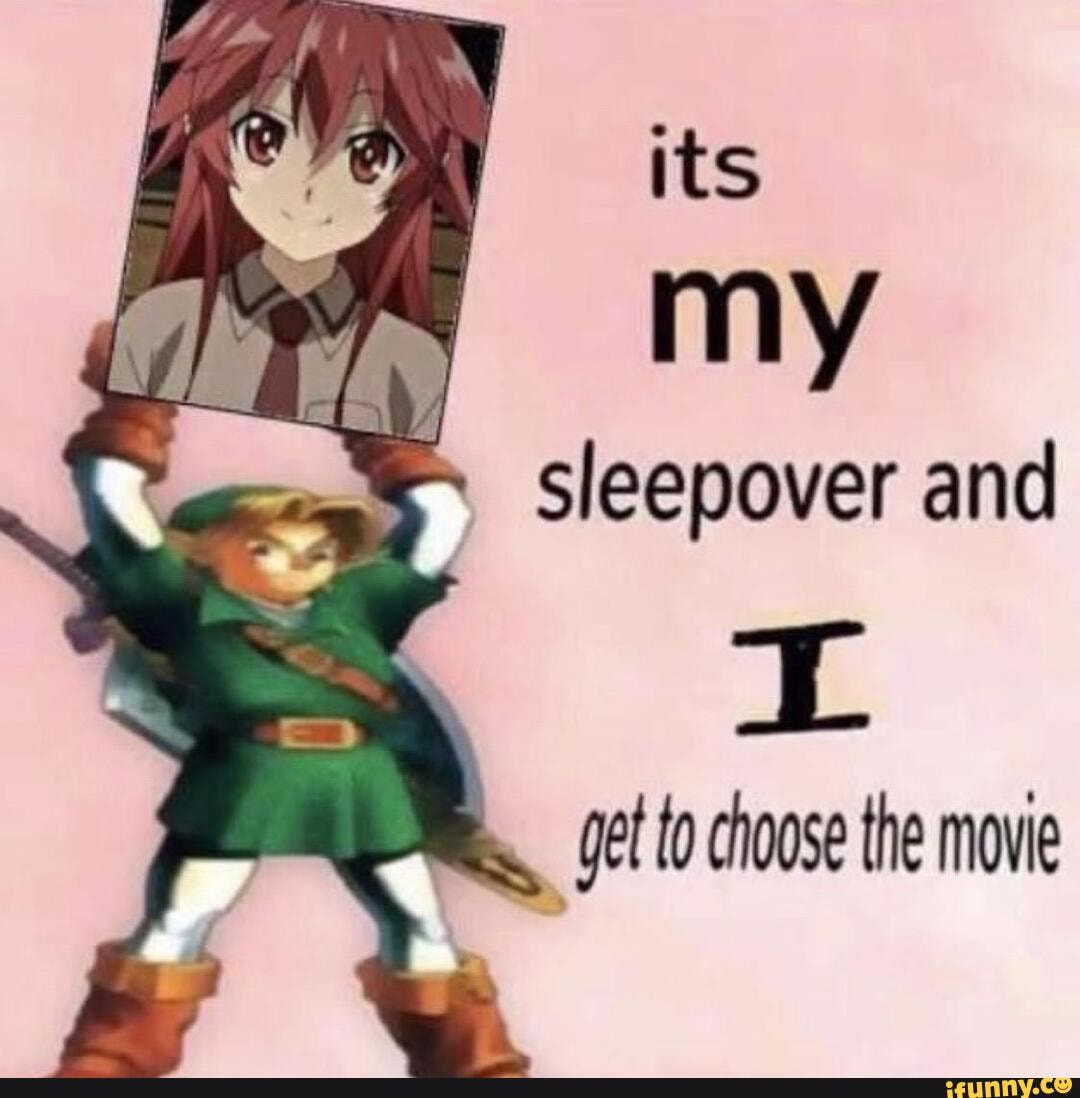my
sleepover and
L
Jet to choose the movie