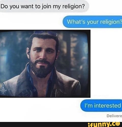 Do you want to join my religion? - iFunny