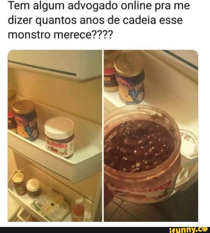 Tem algum advogado online pra me
dizer quantos anos de cadeia esse
monstro merece????