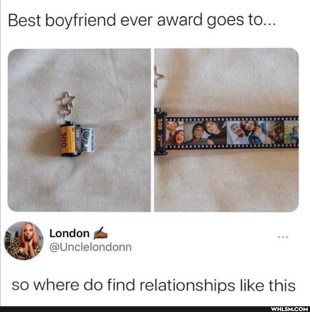 Best boyfriend ever award goes to...
\ London
@Unclelondonn
so where do find relationships like this