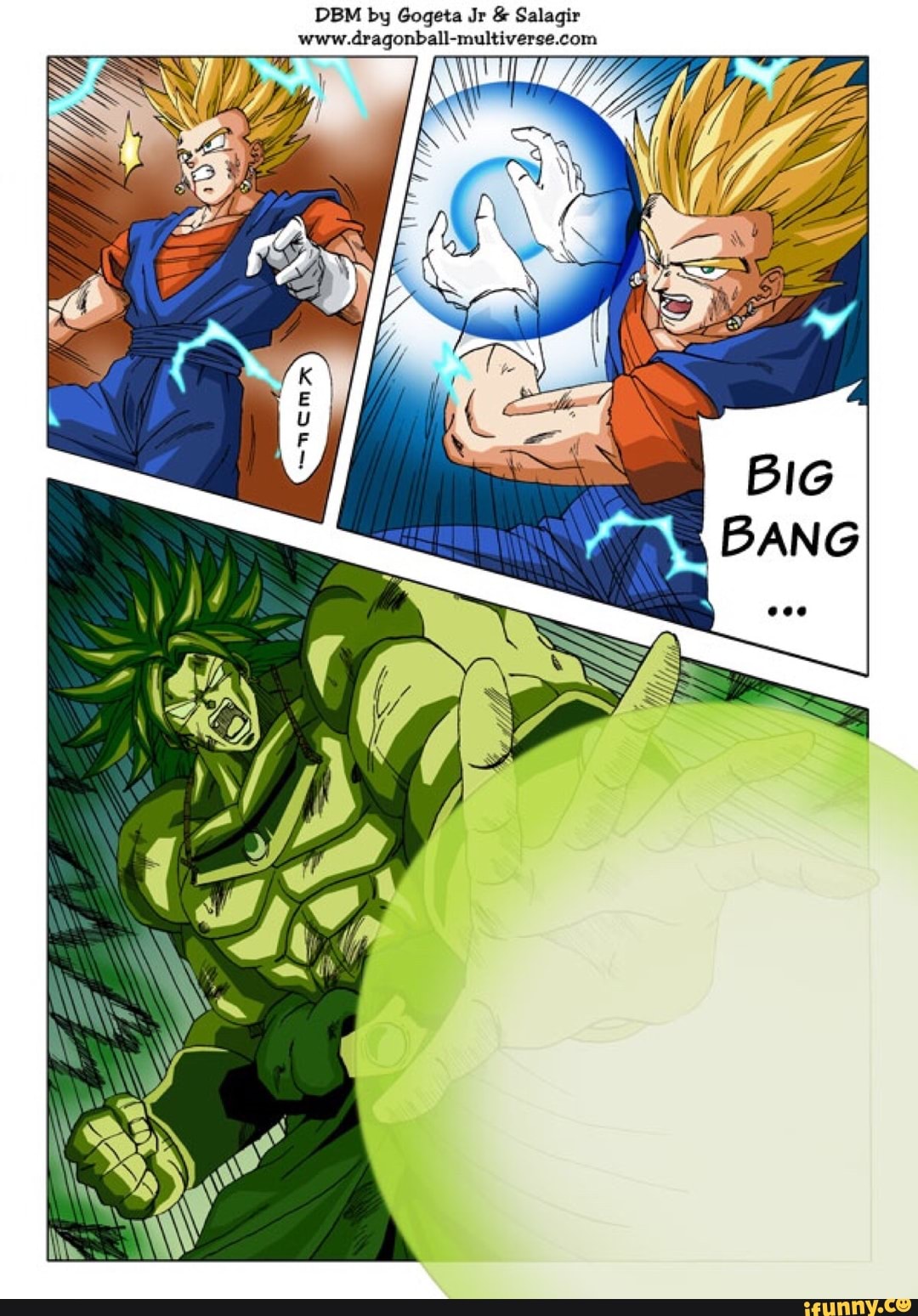 Dragon ball multiverse манга фото 5