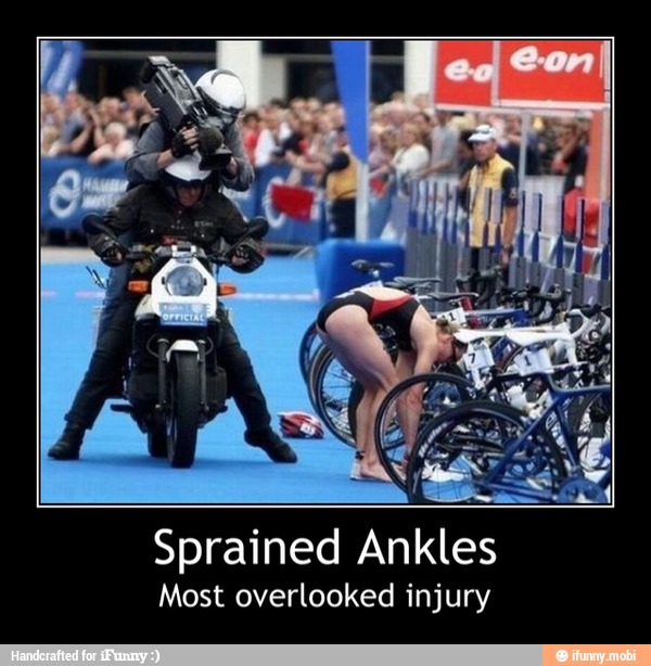 Sprained Ankle
Most overlooked injury - Sprained Ankles
Most overlooked injury