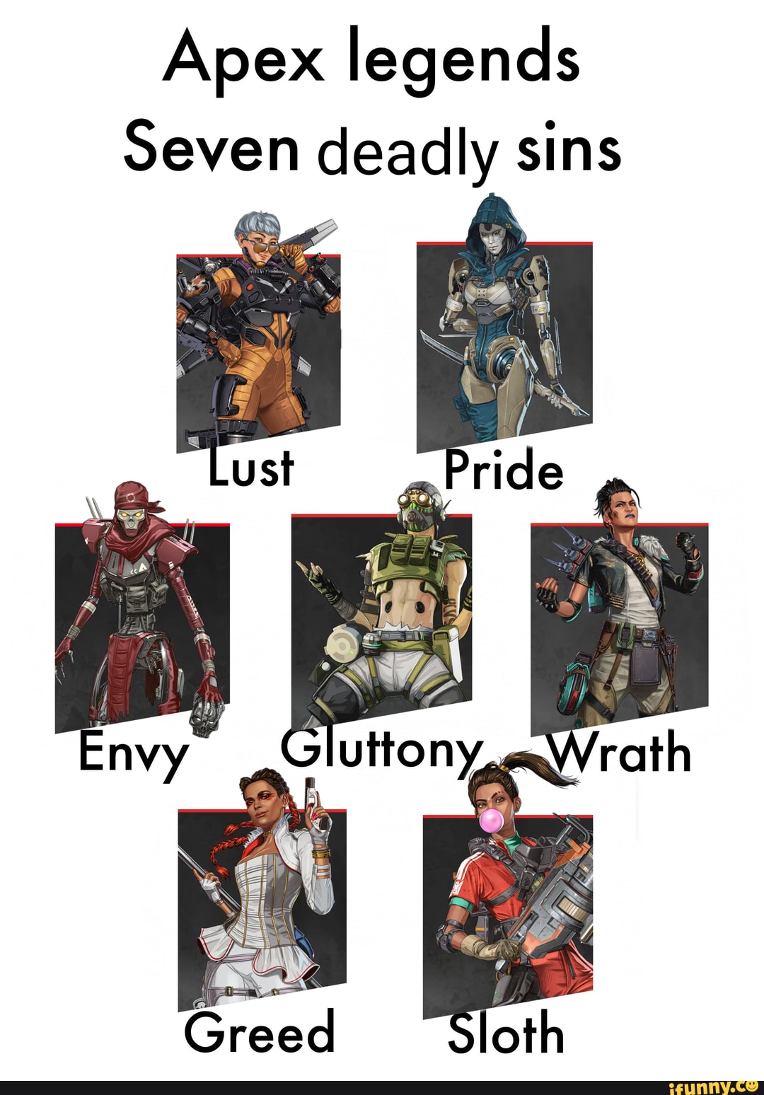 Apex legends Seven deadly sins rath - iFunny