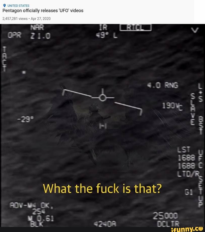 Pentagon officially releases 'UFO' videos