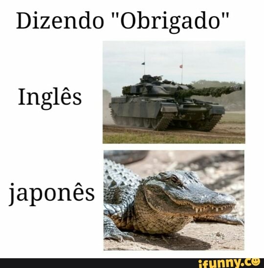 Dizendo "Obrigado"
Inglês
japonês