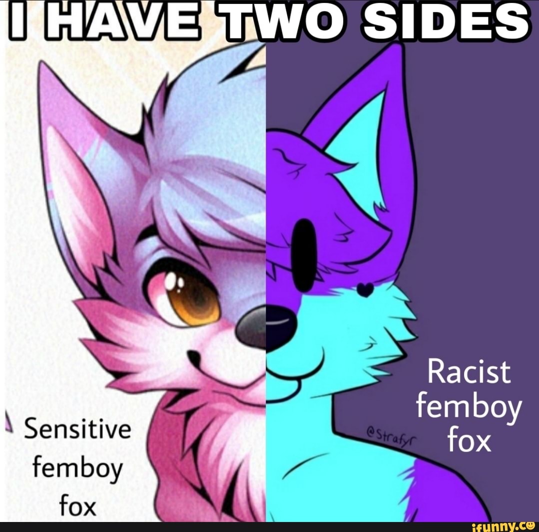 Sensitive femboy fox