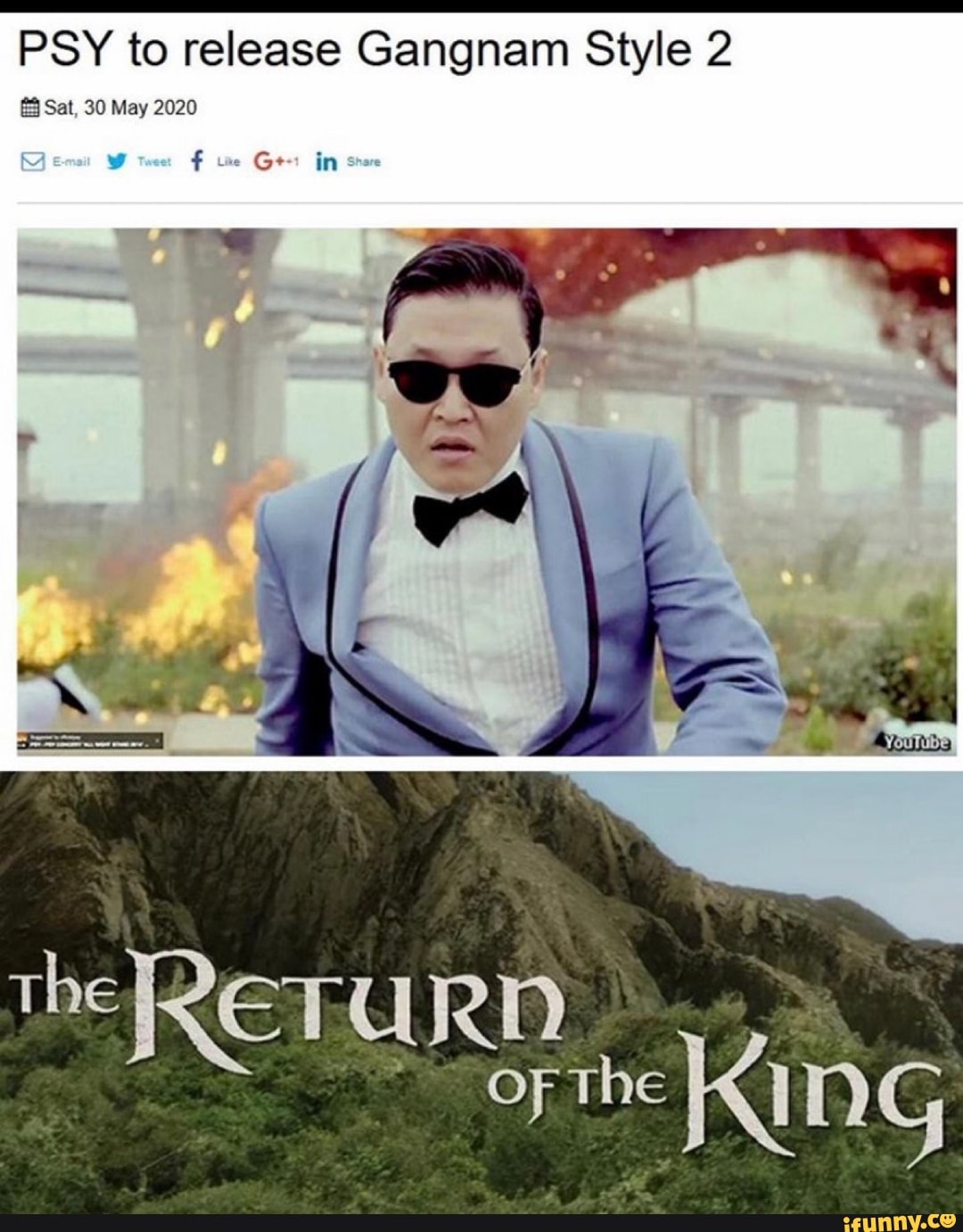 PSY to release Gangnam Style 2
É3 Sat, 30 May 2020
