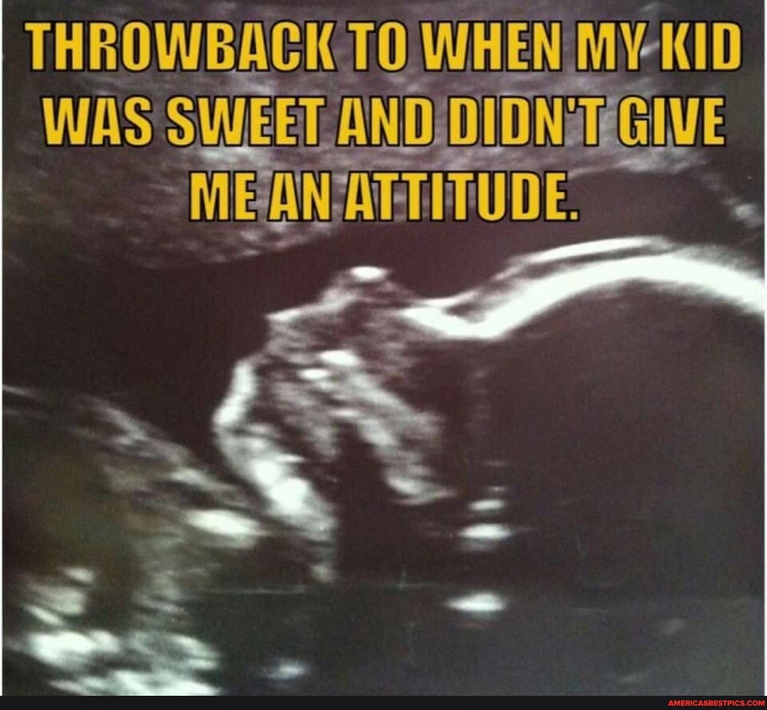 THROWBACK TO WHEN MY-KID WAS SWEET