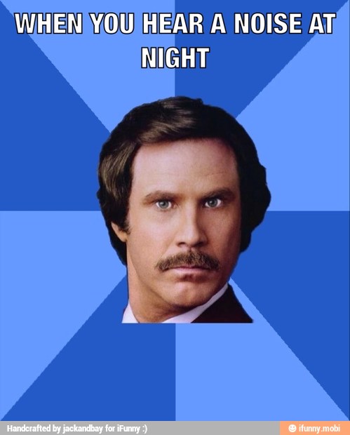 WHENIYQUIHEAR A NOISE AT
NIGHT