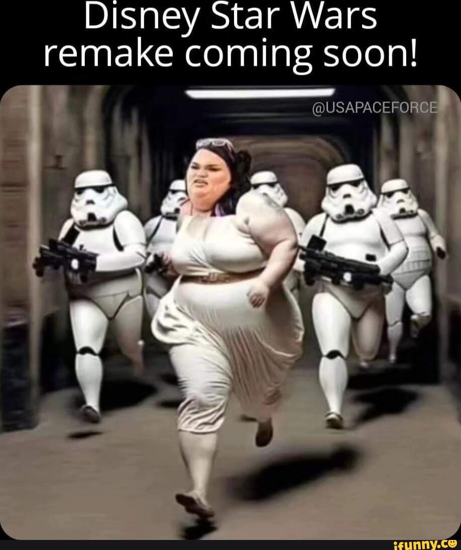 Disney Star sta Wars remake coming soon! @USAPACEFORGE