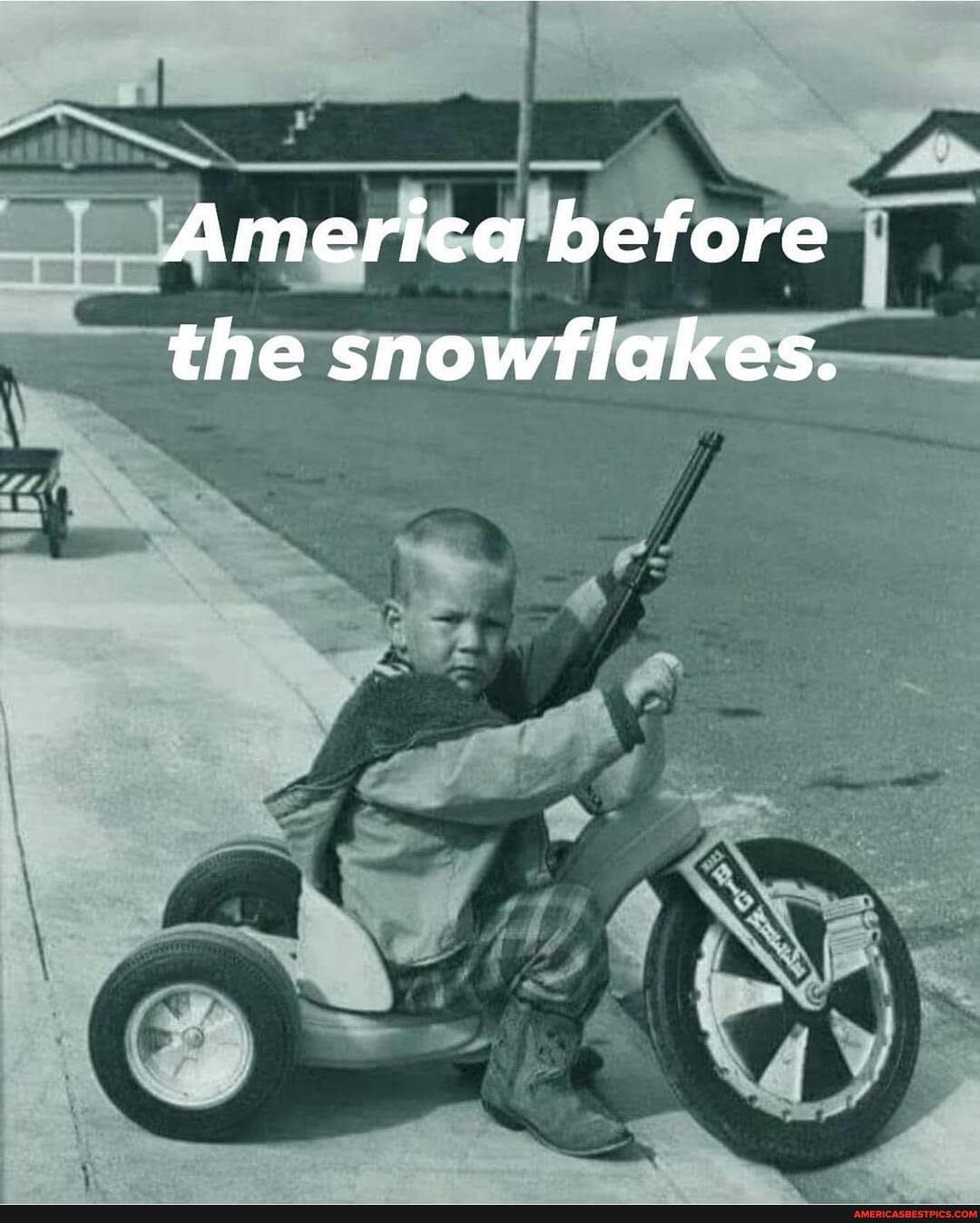 America before the snowflakes.