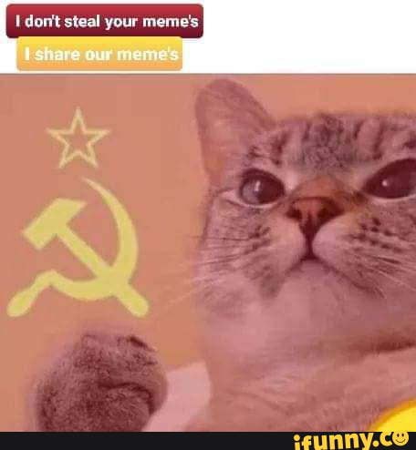 don't steal your meme's