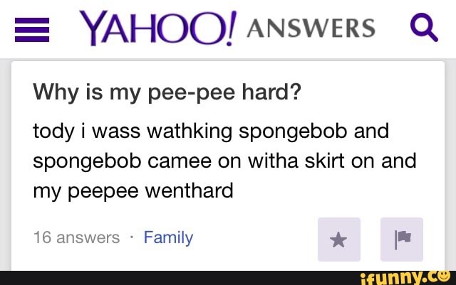 yahoo answers is spongebob gay