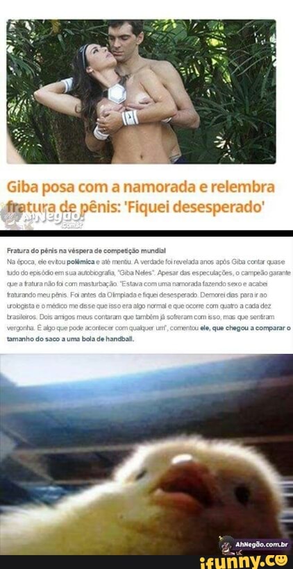 SE Biles
fratura de pênis: 'Fiquei d
[ea nana te
ee rara
sso,
mas que sen
cena. a See or
AhmegBo.combe