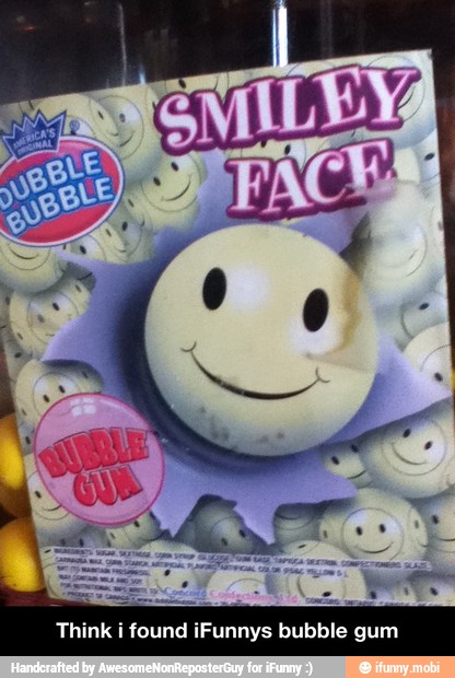 found iFunnys bubble gum - Think i found iFunnys bubble gum