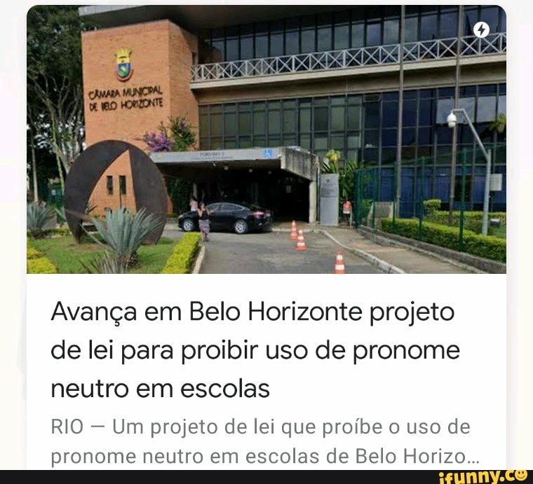 Avança em Belo Horizonte projeto de lei para proibir uso de pronome neutro em escolas
RIO - Um projeto de lei que proíbe o uso de pronome neutro em escolas de Belo Horizo...