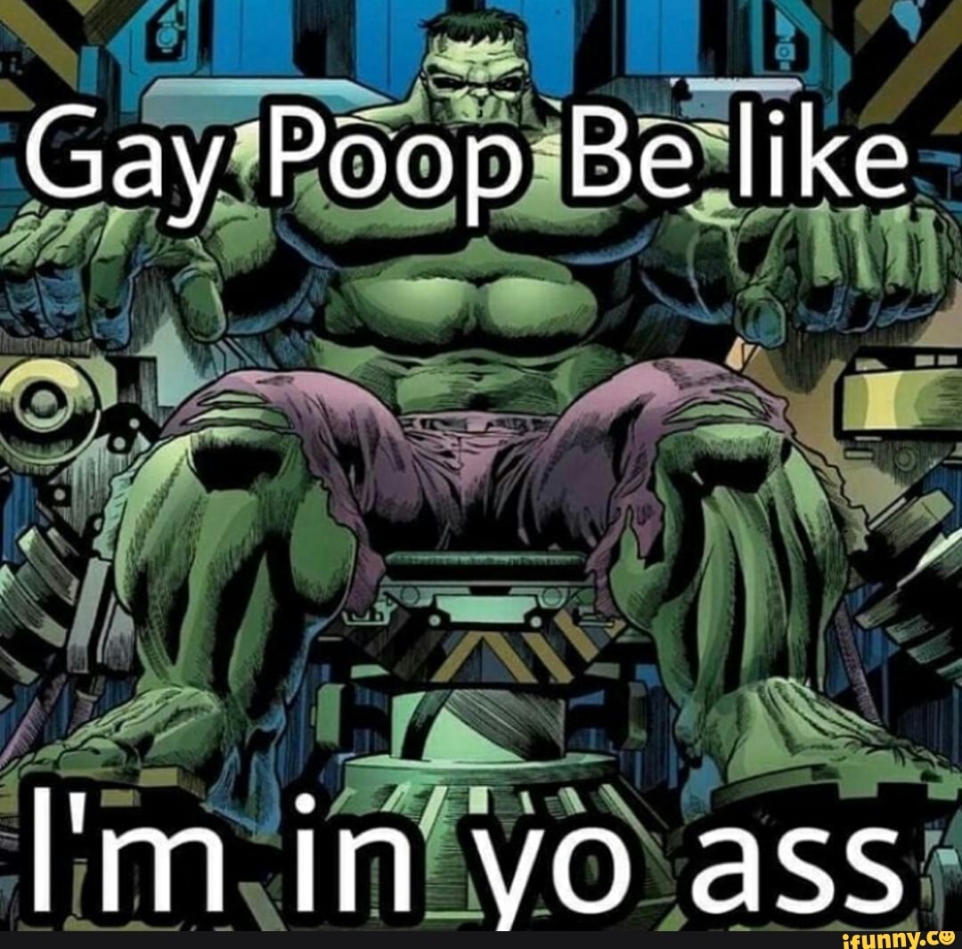 Gay poop