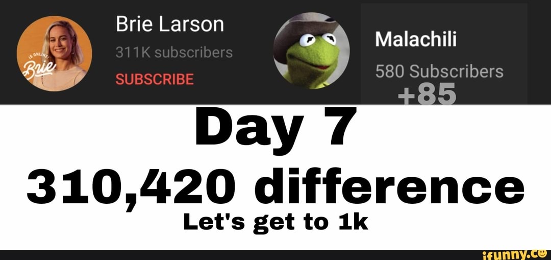S
Day 7
310,420 difference
Let's get to 1k