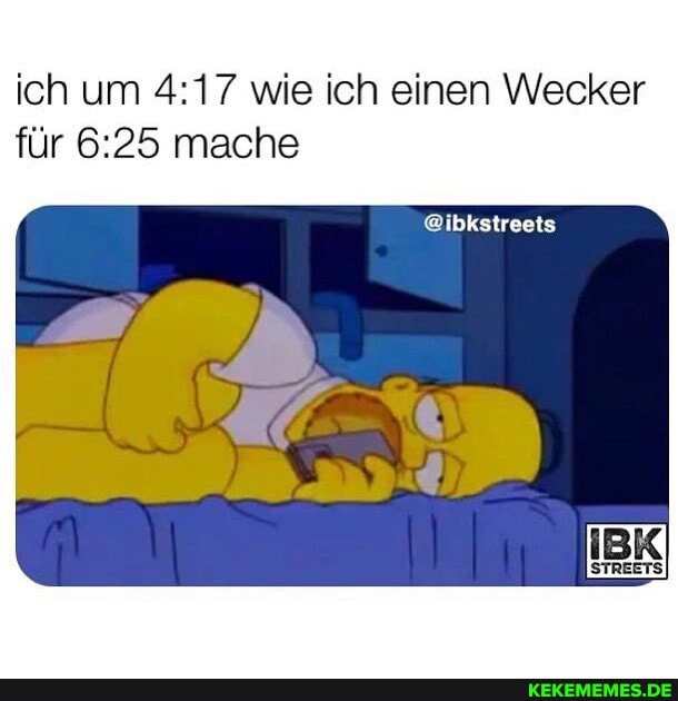 ich um wie ich einen Wecker für mache
@ibkstreets